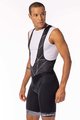 SCOTT Cyklistické nohavice krátke s trakmi - RC TEAM ++ - čierna/biela