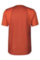 SCOTT Cyklistický dres s krátkym rukávom - TRAIL VERTIC SS - oranžová
