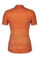 SCOTT Cyklistický dres s krátkym rukávom - ENDURANCE 30 - oranžová