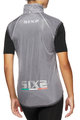 SIX2 Cyklistická vesta - GHOST - transparentná/čierna