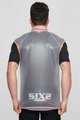 SIX2 Cyklistická vesta - GHOST - transparentná/oranžová