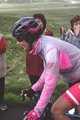 SIX2 Cyklistická vetruodolná bunda - GHOST - ružová/transparentná