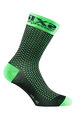 Six2 Cyklistické ponožky klasické - COMP SHO - zelená/čierna