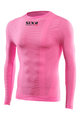 SIX2 Cyklistické tričko s dlhým rukávom - TS2 C - ružová