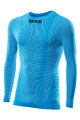 SIX2 Cyklistické tričko s dlhým rukávom - TS2 - svetlo modrá