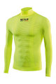 SIX2 Cyklistické tričko s dlhým rukávom - TS3 C - žltá