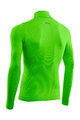 SIX2 Cyklistické tričko s dlhým rukávom - TS3 C - zelená