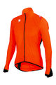 SPORTFUL Cyklistická vetruodolná bunda - HOT PACK 5 - oranžová