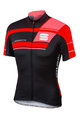 SPORTFUL Cyklistický dres s krátkym rukávom - GRUPPETTO PRO TEAM - čierna/červená