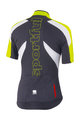 SPORTFUL Cyklistický dres s krátkym rukávom - CRANK - žltá/šedá