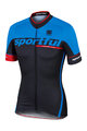 SPORTFUL Cyklistický dres s krátkym rukávom - SC TEAM - modrá/čierna