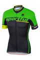 SPORTFUL Cyklistický dres s krátkym rukávom - SC TEAM - čierna/zelená