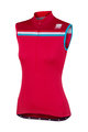 SPORTFUL Cyklistický dres bez rukávov - ALLURE LADY - ružová