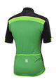 SPORTFUL Cyklistický dres s krátkym rukávom - PISTA - zelená/šedá