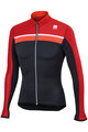 SPORTFUL Cyklistický dres s dlhým rukávom letný - PISTA SUMMER - červená/šedá
