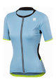 SPORTFUL Cyklistický dres s krátkym rukávom - LUNA LADY - svetlo modrá