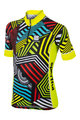 SPORTFUL Cyklistický dres s krátkym rukávom - MGF 2016 KIDS - žltá/viacfarebná