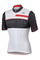 SPORTFUL Cyklistický dres s krátkym rukávom - SQUADRA CORSE - červená/biela/šedá