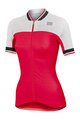 SPORTFUL Cyklistický dres bez rukávov - GRACE LADY - biela/červená
