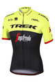 SPORTFUL Cyklistický dres s krátkym rukávom - TREK SEGAFREDO 2017 - čierna/žltá