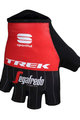 SPORTFUL Cyklistické rukavice krátkoprsté - TREK SEGAFREDO 2017 - čierna/červená