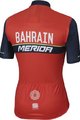 SPORTFUL Cyklistický dres s krátkym rukávom - BAHRAIN MERIDA 2017 - červená/čierna