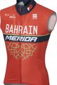 SPORTFUL Cyklistická vesta - BAHRAIN MERIDA 2017 - čierna/červená