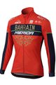 SPORTFUL Cyklistický dres s dlhým rukávom zimný - B MERIDA 2018 WINTER - modrá/červená