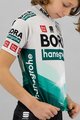 SPORTFUL Cyklistický dres s krátkym rukávom - BORA 2021 KIDS BOH - zelená/šedá