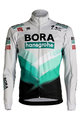 SPORTFUL Cyklistická zateplená bunda - BORA HANSGROHE 2021 - zelená/šedá