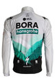 SPORTFUL Cyklistická zateplená bunda - BORA HANSGROHE 2021 - zelená/šedá