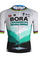 SPORTFUL Cyklistický dres s krátkym rukávom - BORA HANSGROHE 2021 - šedá/zelená