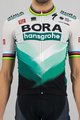 SPORTFUL Cyklistický dres s krátkym rukávom - BORA HANSGROHE 2021 - šedá/zelená