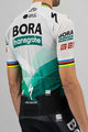 SPORTFUL Cyklistický dres s krátkym rukávom - BORA HANSGROHE 2021 - šedá/zelená