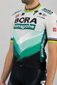 SPORTFUL Cyklistický dres s krátkym rukávom - BORA HANSGROHE 2021 - šedá/zelená