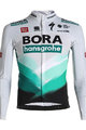 SPORTFUL Cyklistický dres s dlhým rukávom zimný - BORA 2021 WINTER - šedá/zelená