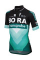 SPORTFUL Cyklistický dres s krátkym rukávom - BORA 2019 KIDS - čierna/zelená