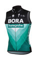 SPORTFUL Cyklistická vesta - BORA HANSGROHE 2019 - zelená/čierna