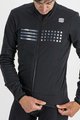 SPORTFUL Cyklistická zateplená bunda - TEMPO - čierna