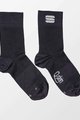 SPORTFUL Cyklistické ponožky klasické - MATCHY - čierna
