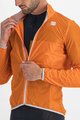 SPORTFUL Cyklistická vetruodolná bunda - HOT PACK EASYLIGHT - oranžová