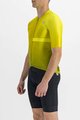 SPORTFUL Cyklistický dres s krátkym rukávom - BOMBER - žltá