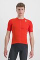 SPORTFUL Cyklistický dres s krátkym rukávom - MATCHY - červená
