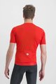 SPORTFUL Cyklistický dres s krátkym rukávom - MATCHY - červená
