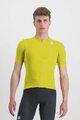 SPORTFUL Cyklistický dres s krátkym rukávom - MATCHY - žltá