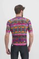 SPORTFUL Cyklistický dres s krátkym rukávom - GLITCH BOMBER - zelená