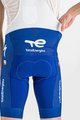 SPORTFUL Cyklistické nohavice krátke s trakmi - TOTAL ENERGIES 2022 - biela/modrá
