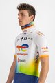 SPORTFUL Cyklistický nákrčník - TOTAL ENERGIES 2022 - oranžová/biela/modrá/žltá