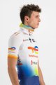 SPORTFUL Cyklistický nákrčník - TOTAL ENERGIES 2022 - oranžová/biela/modrá/žltá