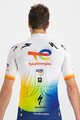 SPORTFUL Cyklistická vesta - TOTAL ENERGIES 2022 - oranžová/modrá/žltá/biela